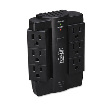 Tripp Lite Protect It! Surge Protector, 6 Rotatable Outlets, Direct-plug In, 1500 Joules freeshipping - TVN Wholesale